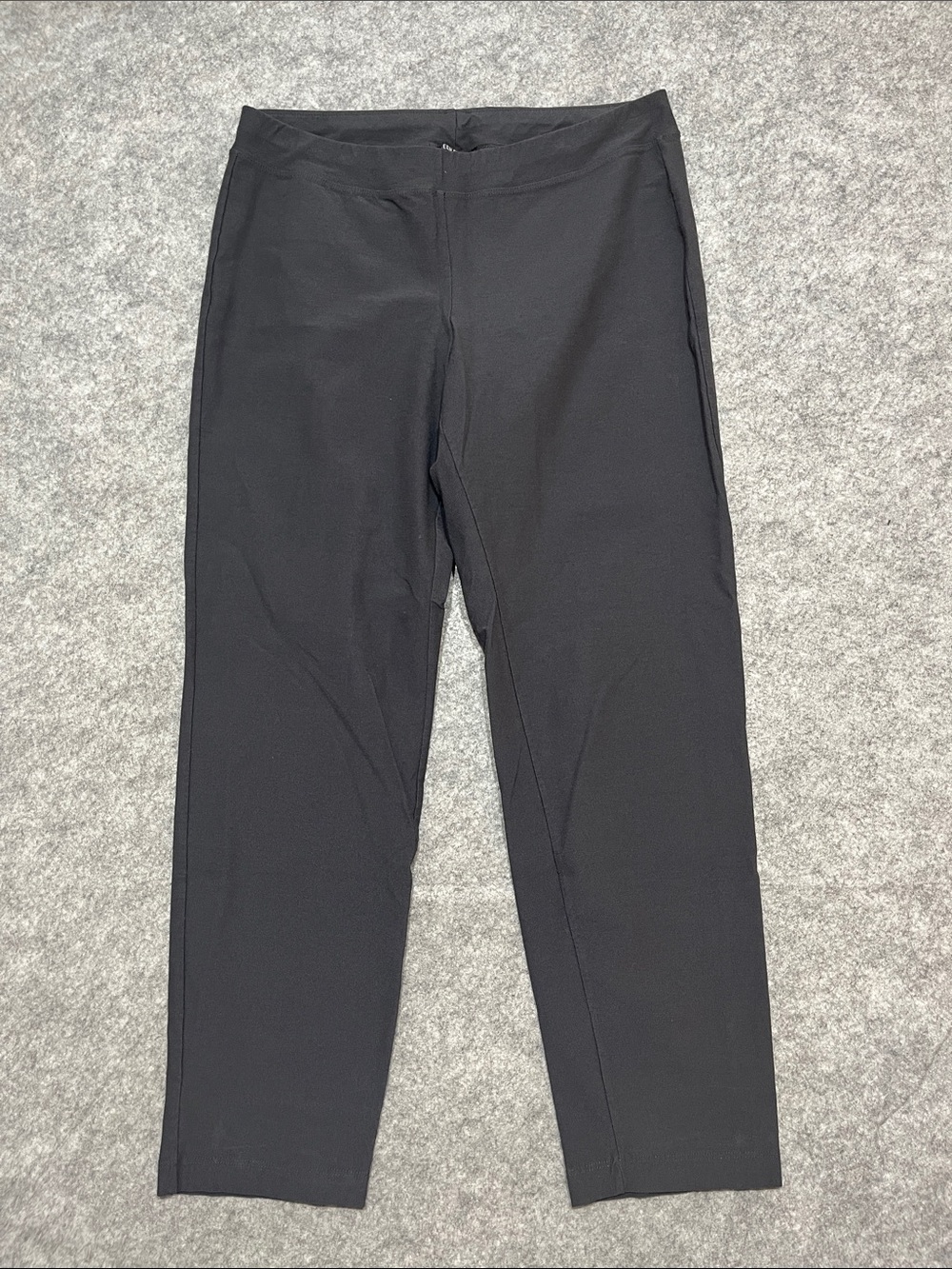 Eileen Fisher Black Knit Trousers